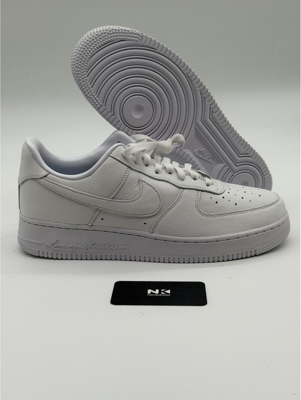 Nike Air Force 1 Low NOCTA Certified Lover Boy 2022 Size 11.5M Drake White